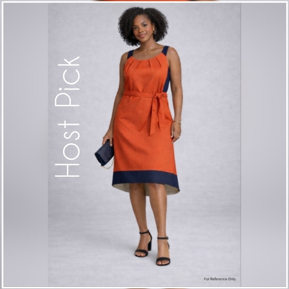 Tahari Woman “Corrina” Colorblock Dress – NWT – Size 18